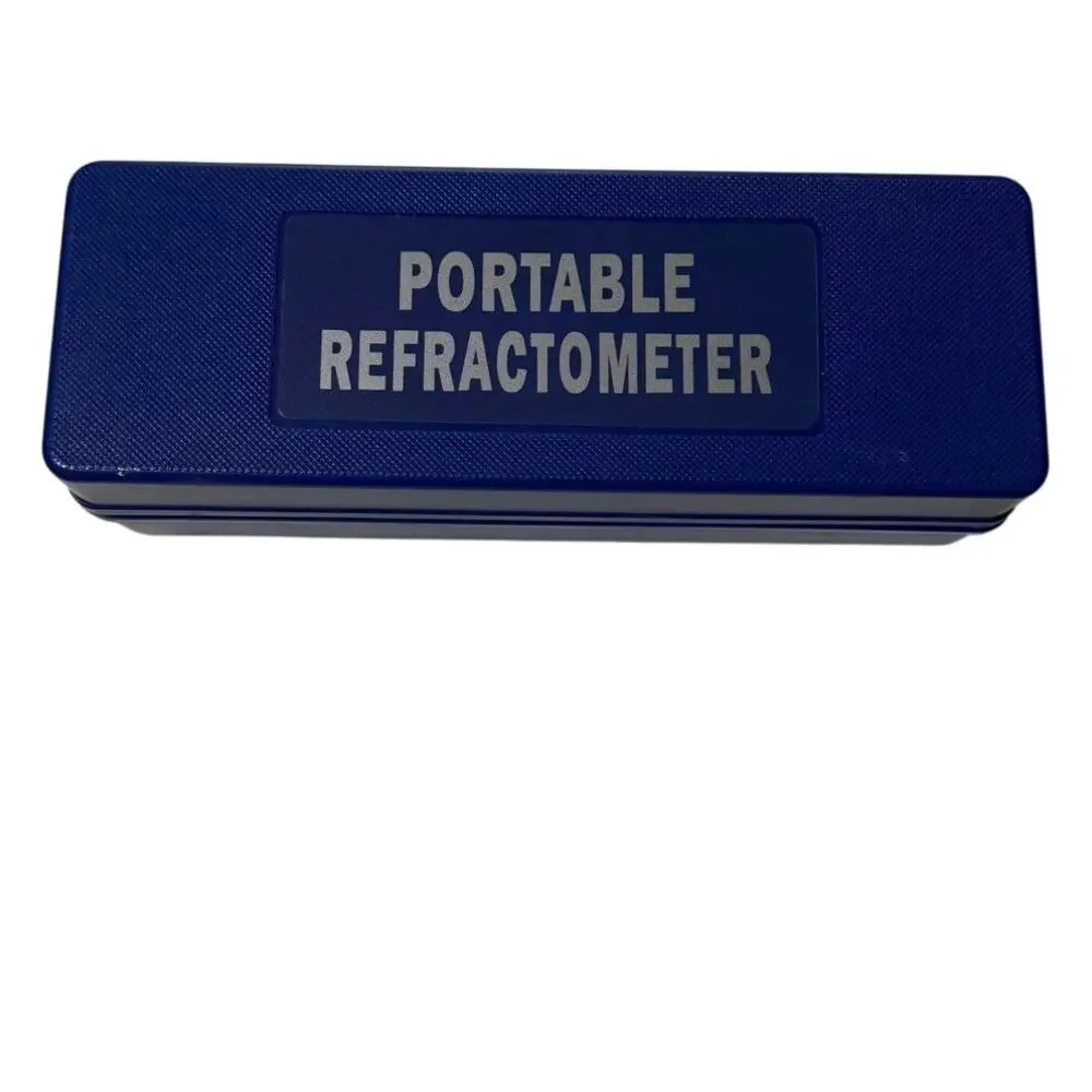 Saltwater Aquarium Refractometer Model RHS-10ATC With Case and Instructions